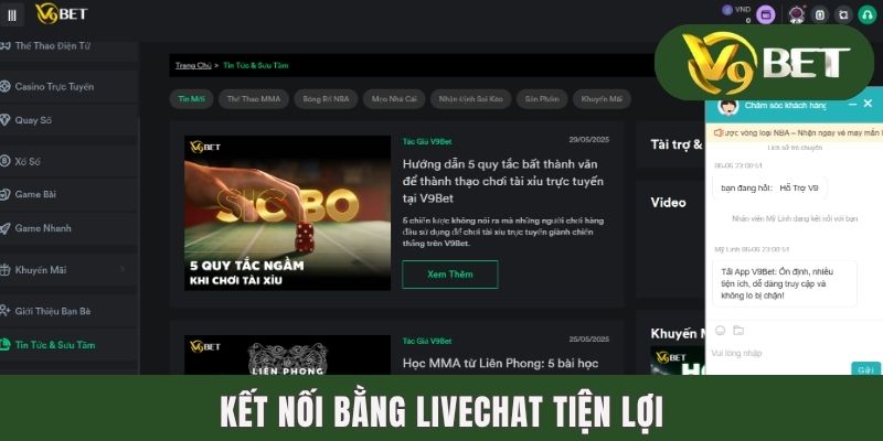 Liên Hệ | Điểm Danh 3 Phương Thức Kết Nối Tổng Đài Tiện Lợi 2 Kết nối bằng livechat tiện lợi